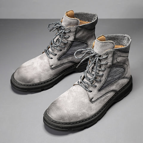 Autumn And Winter Martin Boots New Men''s Shoes Trend Versatile British