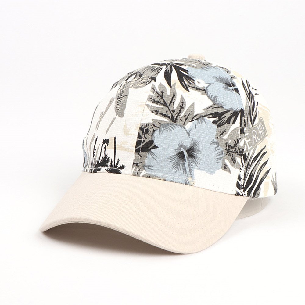 Gorra de béisbol con estampado floral, unisex, moda casual, ajustable, sombreros de verano, protección UV, sombrero de Hip Hop