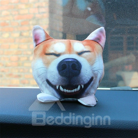 Creative Plush Soft Cute Animal Car Decoration