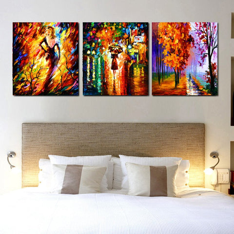 Colofrul Sexy Lady in Wood Cross Film Wall Art Prints