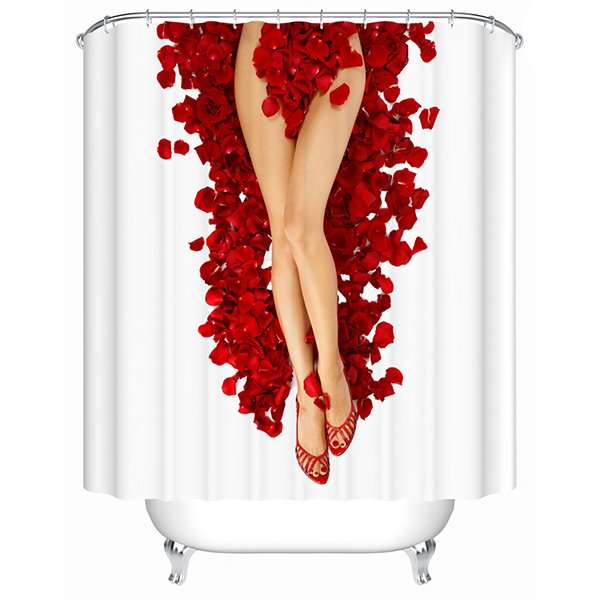 Performance Art Sexy Lady 3D Shower Curtain