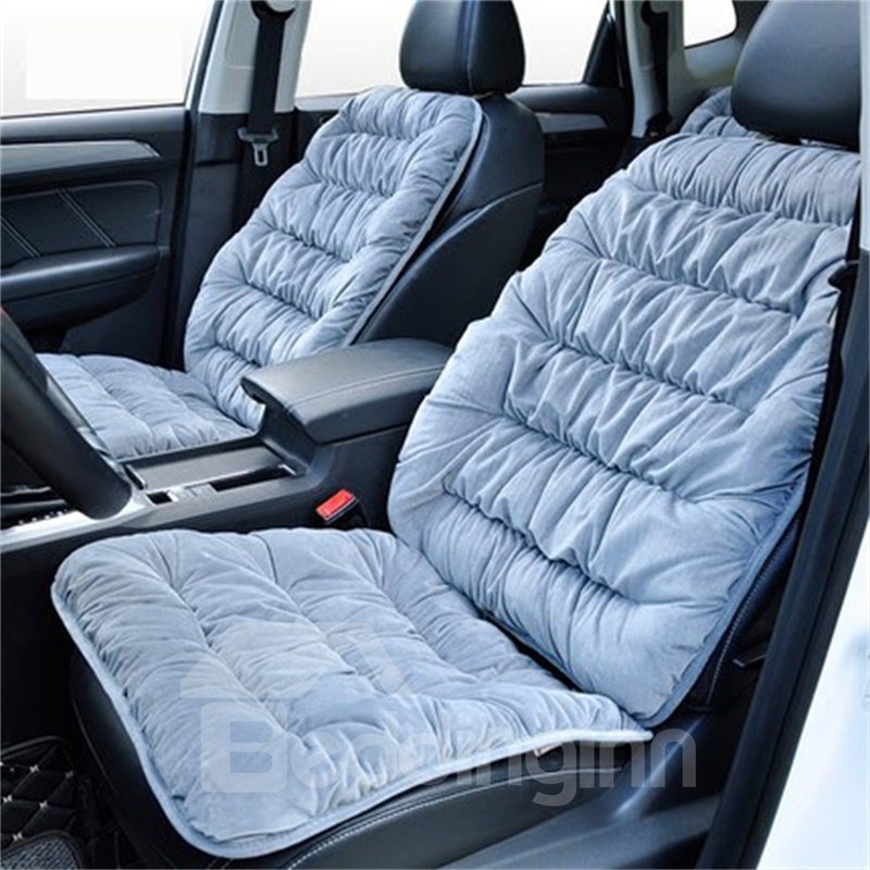 Pure Color Easy installing Preserve Heat Single-seat Universal Car Seat Cover