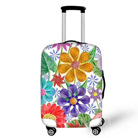 Protector de maleta impermeable Floral Plant Spring para 19 20 21