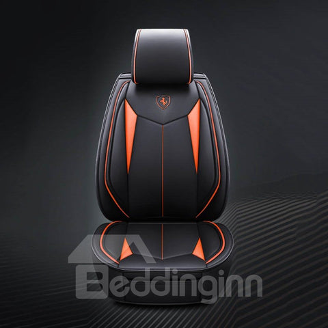 Sports Style War-Horse Logo Cool Look New Hemp Material Universal Fit Seat Cover For Sportsperson