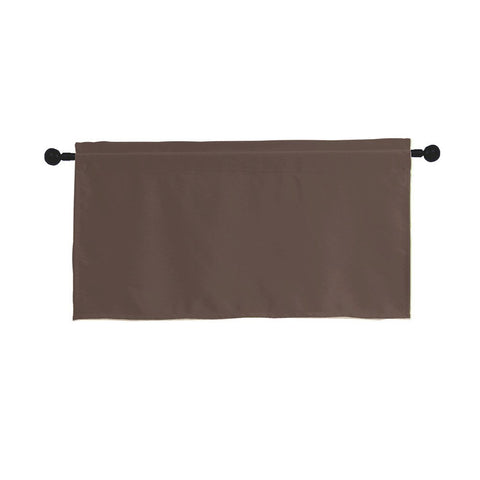 American Style Simple Plain Window Valance American Short Polyester Valance for Kitchens Bathrooms Basements & More