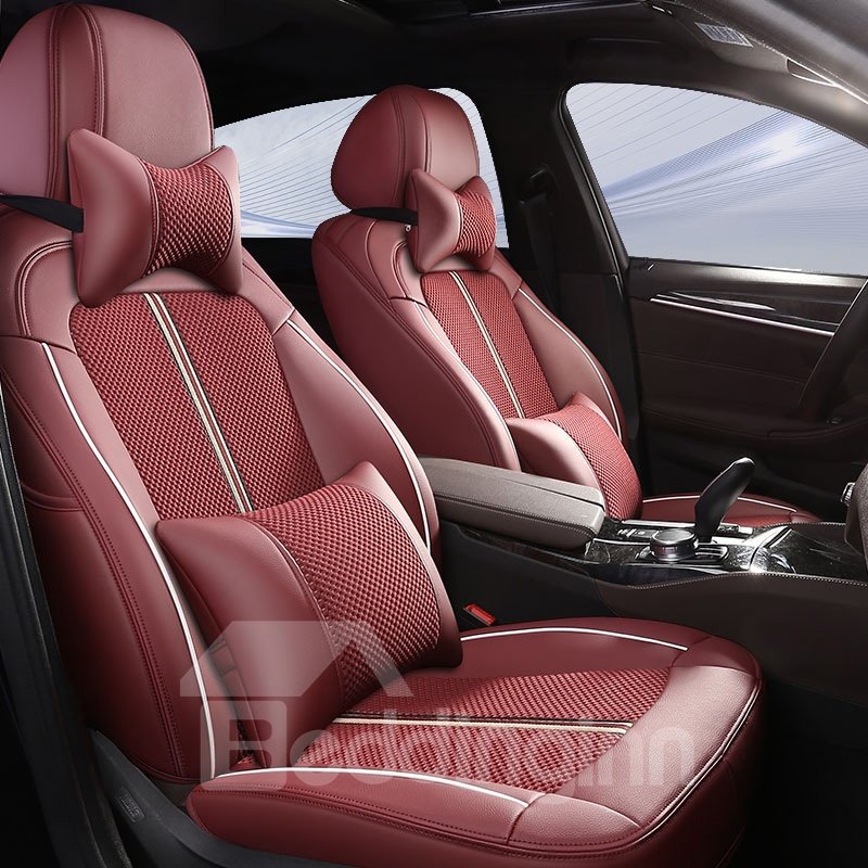 Sportlicher Stil trifft auf ergonomisches Design voller personalisierter Elemente, weiche und bequeme, kompatible Airbag-Sitzbezüge mit individueller Passform