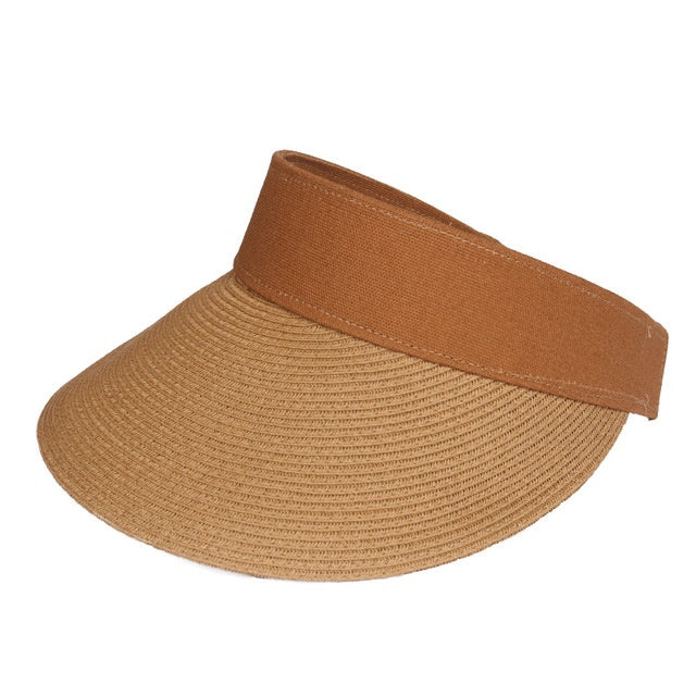 Beach hat straw hat sunscreen sun hat cool hat