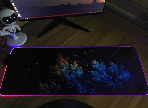 RGB Mouse Pad Luminous Mouse Pad Led Mouse Pad