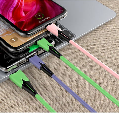 Liquid silicone data cable