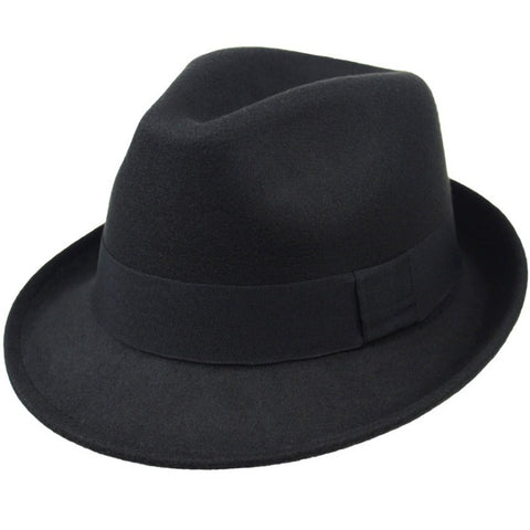 Gentleman hat jazz hat felt hat