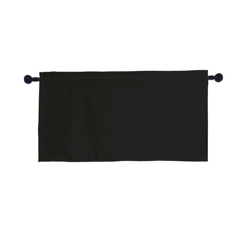 American Style Simple Plain Window Valance American Short Polyester Valance for Kitchens Bathrooms Basements & More