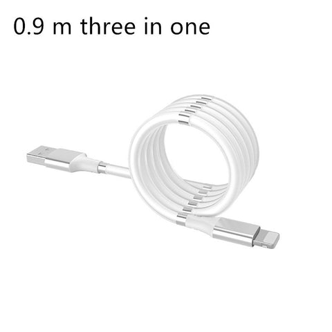Magnetic data cable
