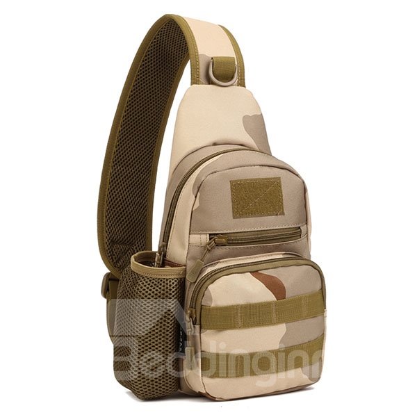 Lightweight Camouflage Shoulder Waterproof Easy-Clean Outdoor Chest Bag Bckpack
