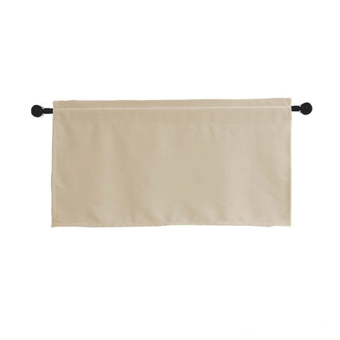 American Style Simple Plain Window Valance American Short Polyester Valance for Kitchens Bathrooms Basements & More