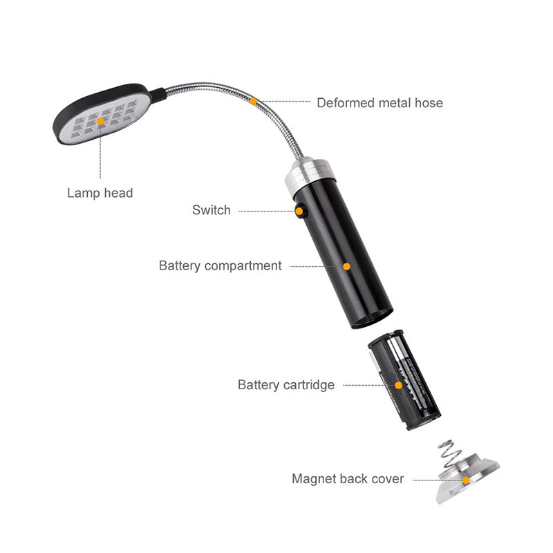 15LED small table lamp camping lamp