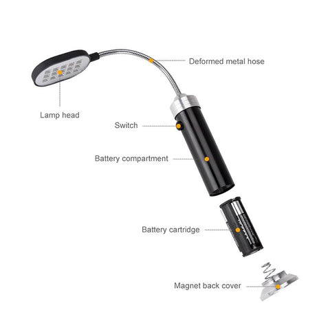 15LED small table lamp camping lamp