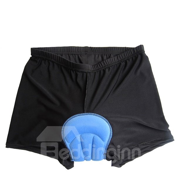 Pantalones cortos negros para hombre, ropa interior de ciclismo de compresión acolchada, medias