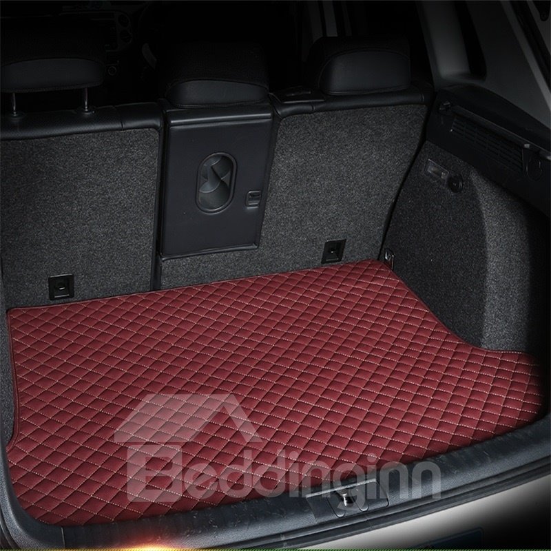 Distinctive Waterproof Durable Trunk Protecter Burgundy Custom Car Trunk Cushion