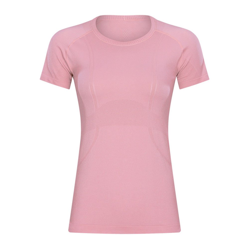 Workout Shirts for Women Dry-Fit Short Sleeve T-Shirts Crew Neck Stretch Yoga Tops Athletic Shirts