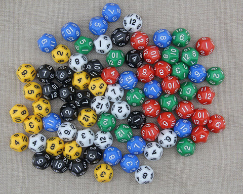 16-sided Multi-sided Dice Number Dice Toy Game Counting Dice