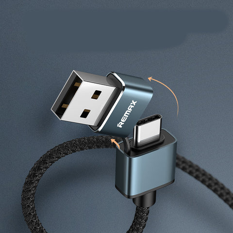 Braided data cable