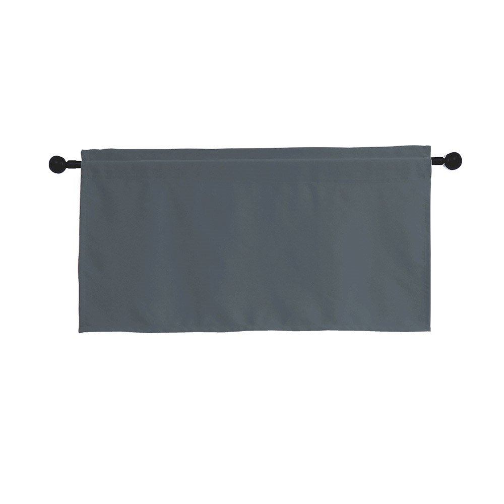 American Style Simple Plain Window Valance American Short Polyester Valance for Kitchens Bathrooms Basements & More