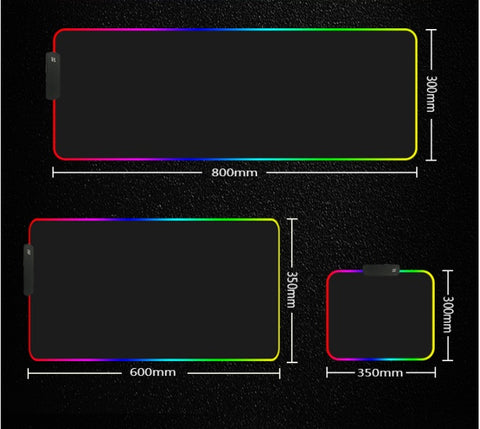 RGB Mouse Pad Luminous Mouse Pad Led Mouse Pad