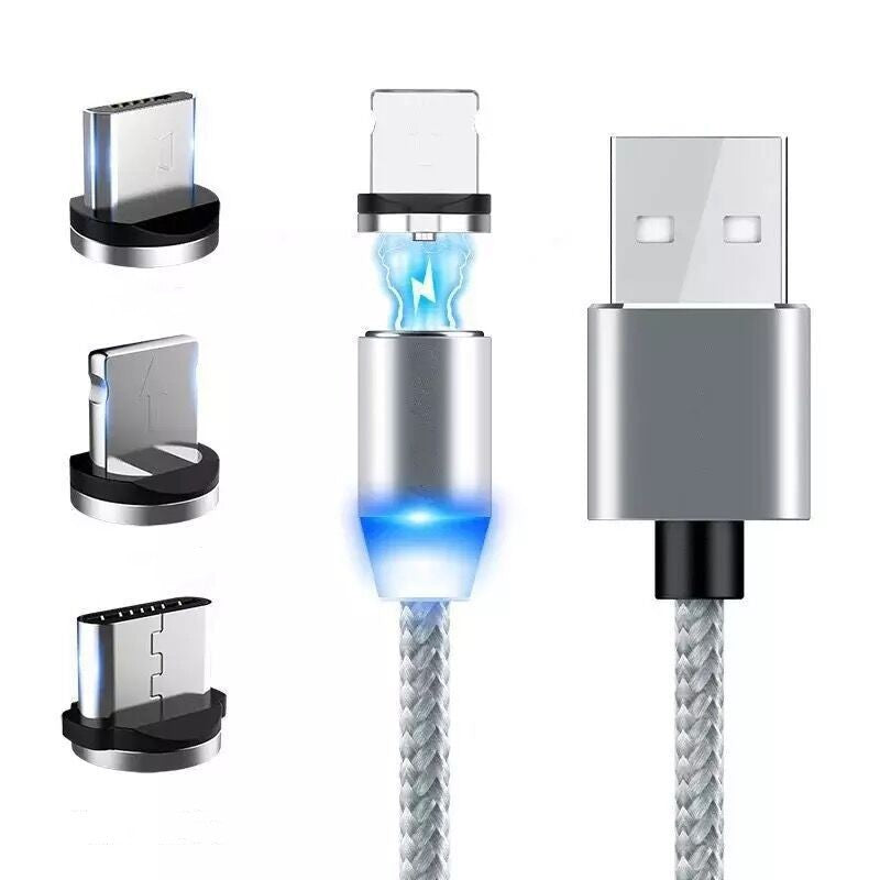 Magnetic Data Cable Three-in-one