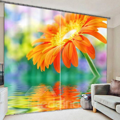 Cortinas opacas florales de cortina moderna de Bedinn/pantallas de ventana