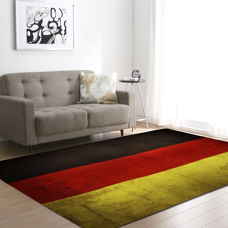 Flaggen-Teppich, Teppichmatte für Wohnzimmer, Esszimmer, Schlafsaal, Schlafzimmer, Zuhause, dekorativ