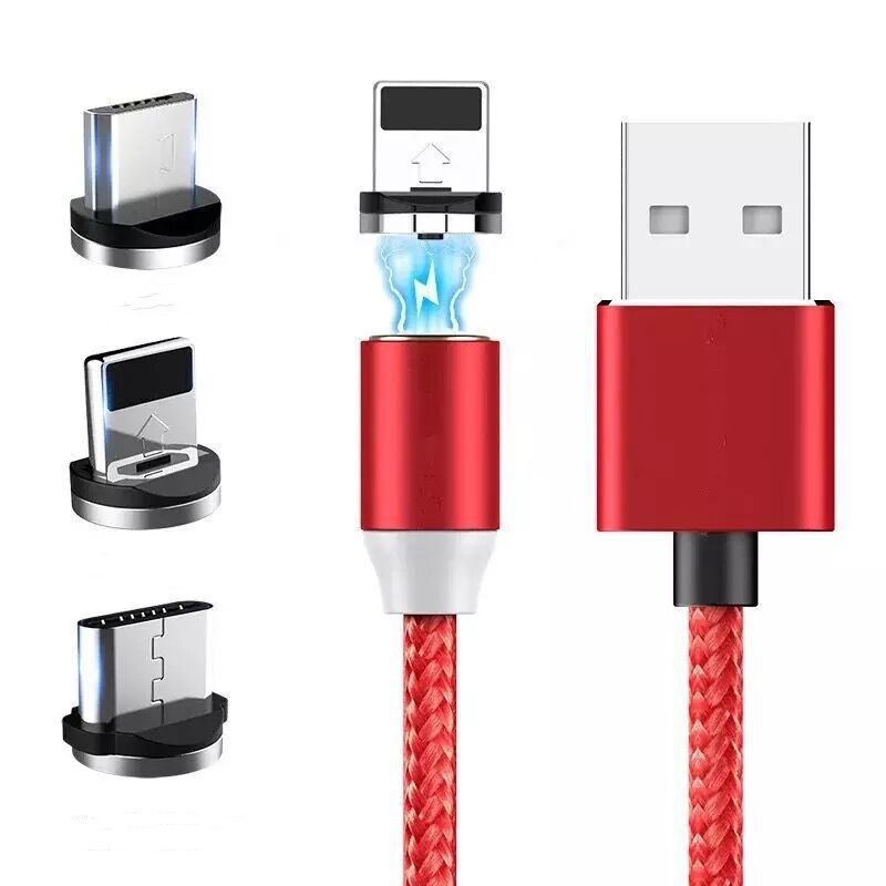 Magnetic Data Cable Three-in-one