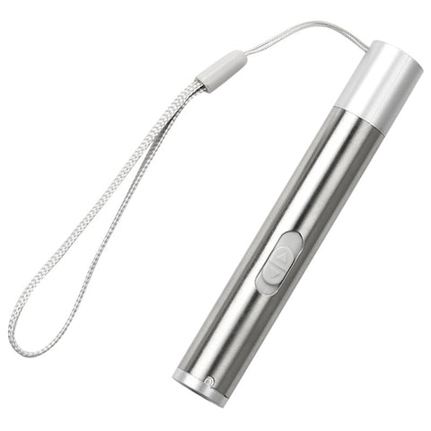 USB Rechargeable Mini Flashlight Laser Pointer