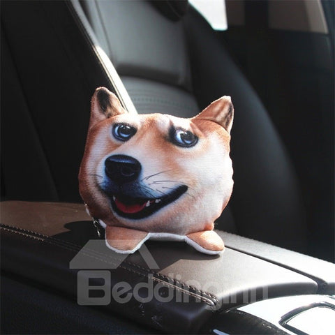 Creative Plush Soft Cute Animal Car Decoration