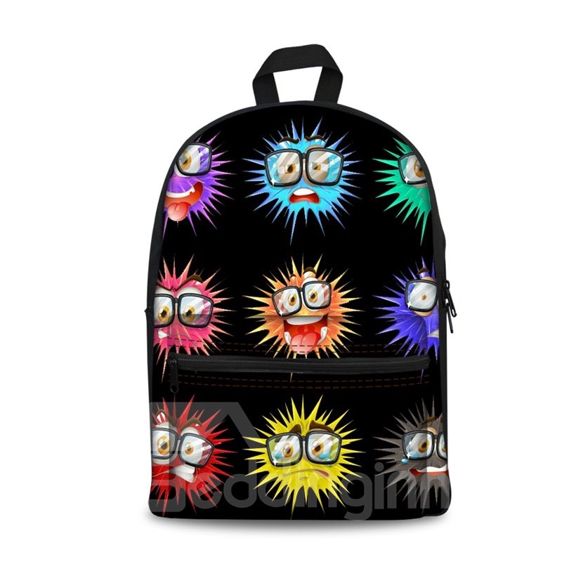 Boom Insect Color Happy Cool Style 3D-Muster Schultasche Outdoor-Rucksack
