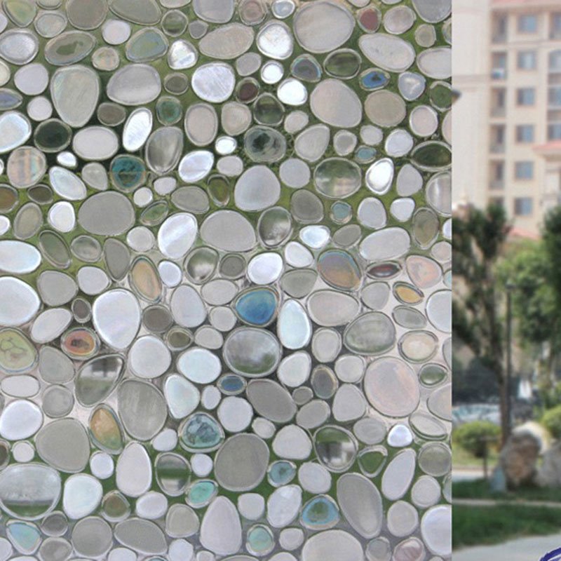 3D Glass Static Sticker No-glue Adiabatic Decorative Privacy Window Film