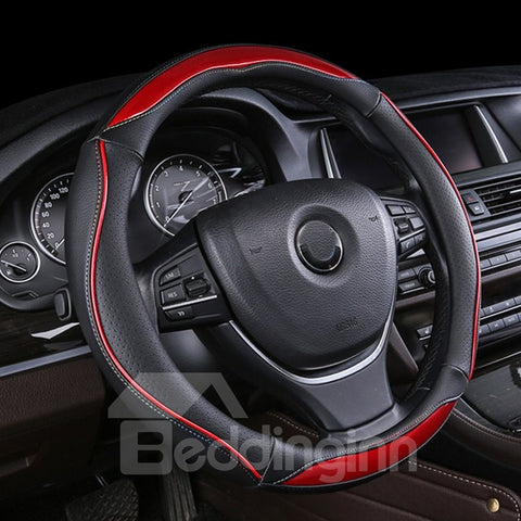 Anti Slip Grip Enhanced With Glossy Finish Steering Wheel Cover Suitable for Most Round Steering Wheels