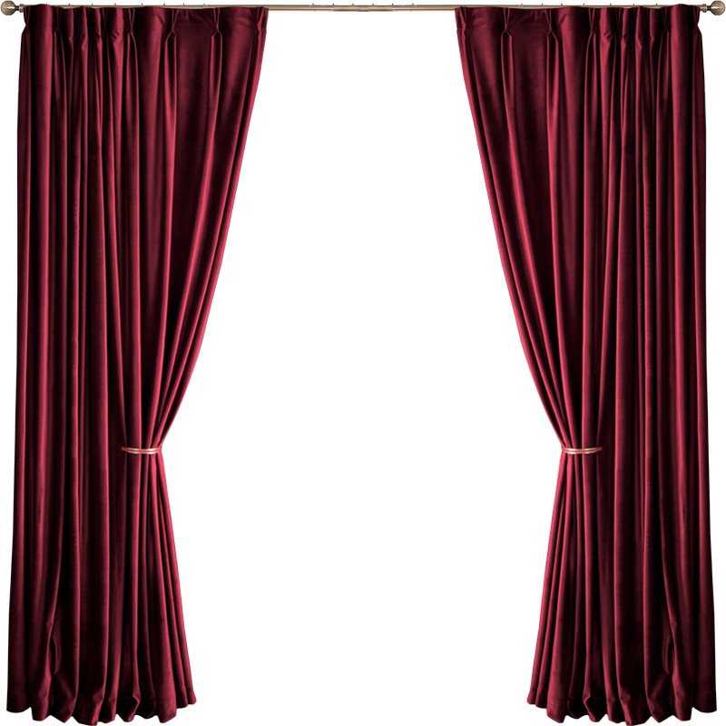 Cortinas de ventana de terciopelo, cortinas opacas plisadas de doble pellizco, color rojo liso, verde oscuro, cortinas personalizadas, 2 paneles para decoración de sala de estar y dormitorio
